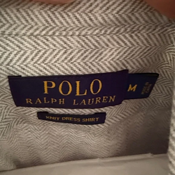 Polo by Ralph Lauren Light Gray Dress Shirt - Picture 3 of 5